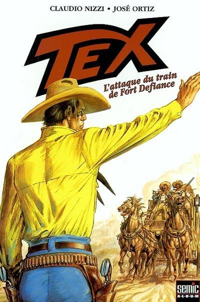 Tex. Volume 4, L'attaque du train de Fort Défiance